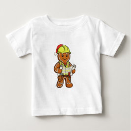 Gingerbread Byggnadsarbetare Jul 2026 T Shirt