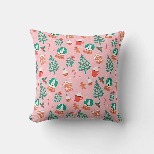 Gingerbread Christmas  Kudde (Framsida)