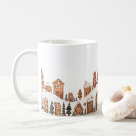 Gingerbread Christmas Town Mugg