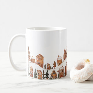 Gingerbread Christmas Town Mugg 