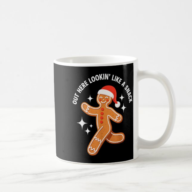 Gingerbread Christmas Xmas Couple Hot Girlfriend - Kaffemugg (Höger)