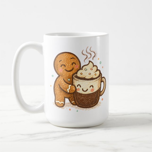 Gingerbread & Cocoa Mug Kaffemugg (Vänster)