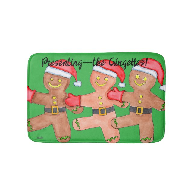 Gingerbread Dancers Badrumsmatta (Framsidan)
