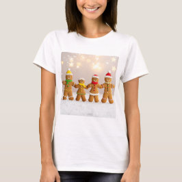 Gingerbread Family Christmas T Shirt