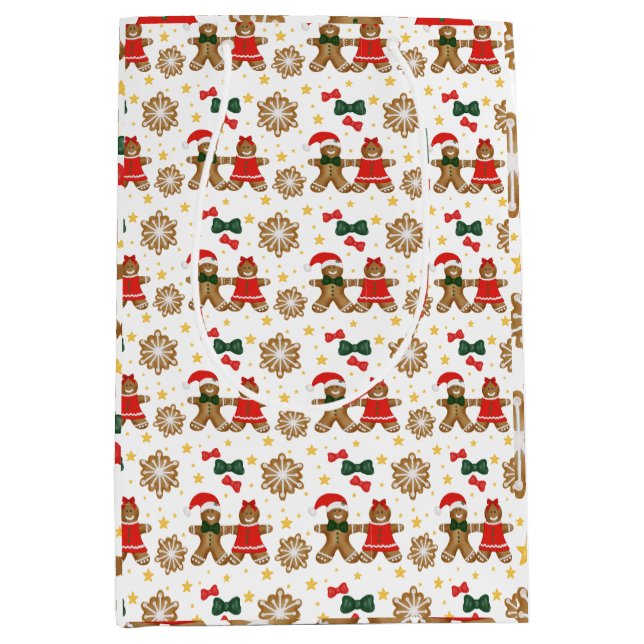Gingerbread Friends Christmas Wrapping Paper (Framsidan)