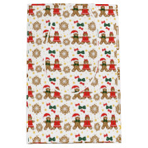 Gingerbread Friends julpapper