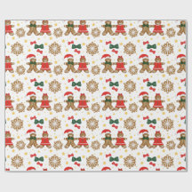 Gingerbread Friends julpapper