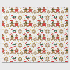 Gingerbread Friends julpapper