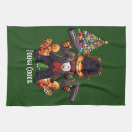 Gingerbread Gangster Kökshandduk