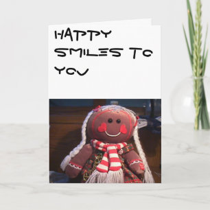 GINGERBREAD GIRL HELGKORT