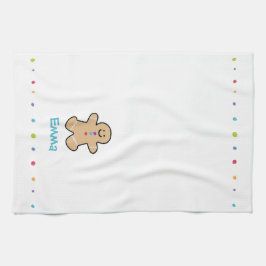 Gingerbread Holiday Kitchen Towel Kökshandduk