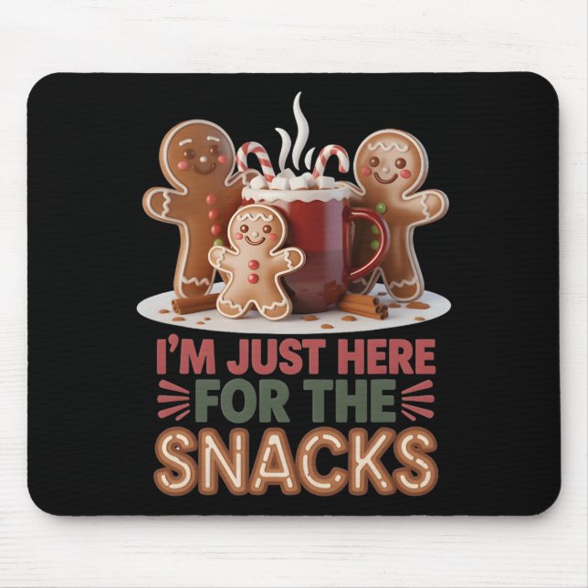 Gingerbread Holiday Snacks Roliga jul Musmatta (Framsidan)