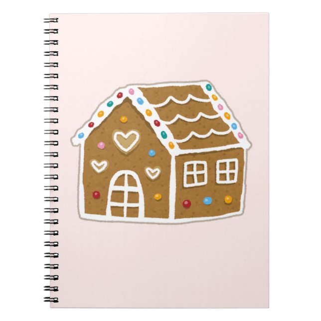 Gingerbread House Anteckningsbok (Framsidan)