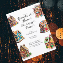 Gingerbread House Dekoration Julfest