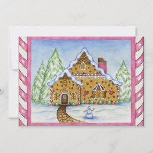 Gingerbread House Inbjudan