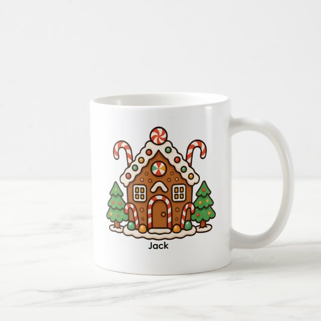 Gingerbread House Kaffemugg (Höger)