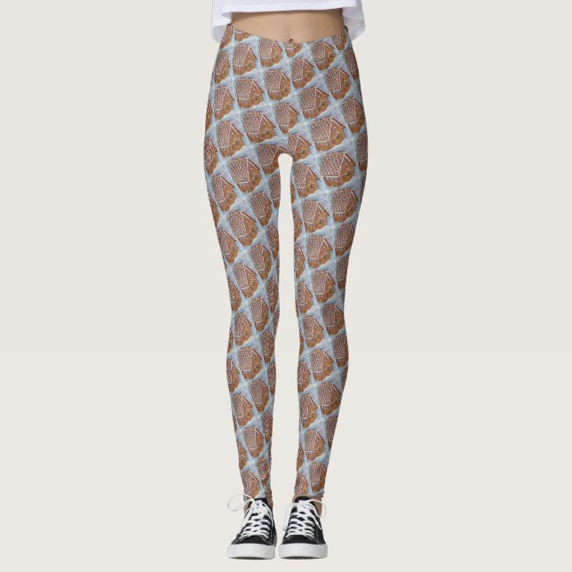 GINGERBREAD HOUSE LEGGINGS (Framsida)