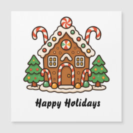 Gingerbread House Magnetisk Kort