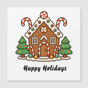 Gingerbread House Magnetisk Kort