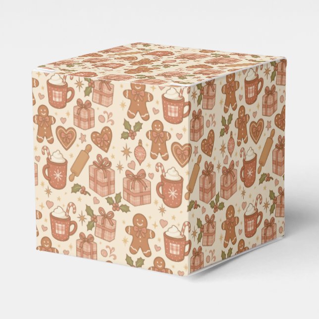 Gingerbread Joy Presentaskar (Framsidan Sidan)