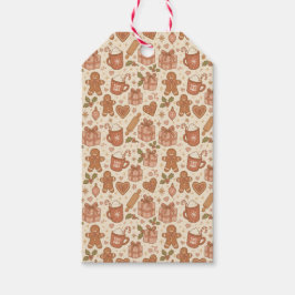 Gingerbread Joy Presentetikett