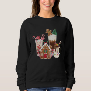 Gingerbread jul kaffe älskare present jul  t shirt
