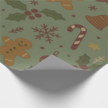 Gingerbread julpapper
