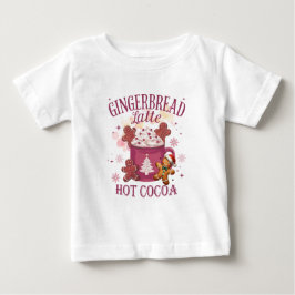 Gingerbread latte hot cocoa christmas t shirt