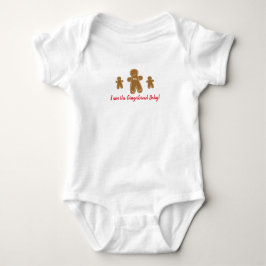 Gingerbread Man Bebis Personligt Namn Högtid T Shirt