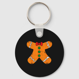 Gingerbread Man Body Kostym För Halloween Eller Ju Nyckelring