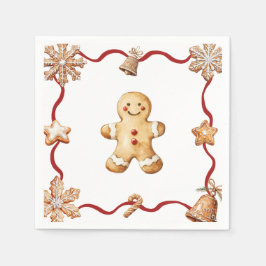 Gingerbread Man | Christmas Napkins Pappersservett