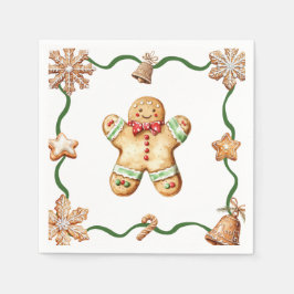 Gingerbread Man | Christmas Napkins Pappersservett
