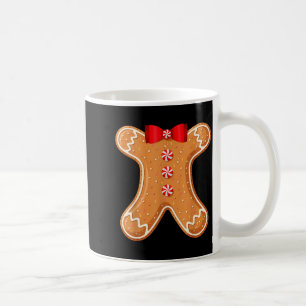 Gingerbread Man Cookie Kostym Vuxna Barn Män Kvinn Kaffemugg
