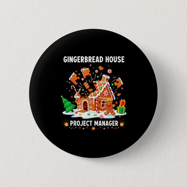 Gingerbread Man Costume, Gingerbread House Project Knapp (Framsida)