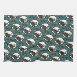 Gingerbread Man- Ice Kökshandduk