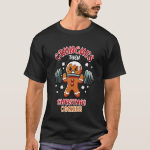 Gingerbread Man knastrar sedan Xmas-kakor Roligt G T Shirt