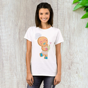 Gingerbread Man-kock med sprutsats T Shirt