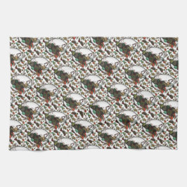 Gingerbread Man Kökshandduk