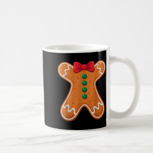 Gingerbread Man-kostym Rolig för Halloween jul Kaffemugg