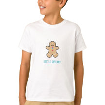 Gingerbread Man “Liten kaka” Barn T-Shirt