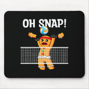 Gingerbread Man Oh Snap Jul Volleybollspelare Musmatta