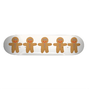 Gingerbread Man Skateboard Bräda 20 Cm