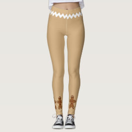 Gingerbread Man Strumpbyxor Leggings