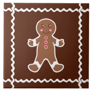 Gingerbread Man Trivett Kakel
