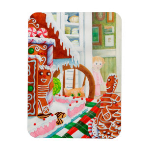 GINGERBREAD ÖVERPRISE 3x4 Flexibelt magnet