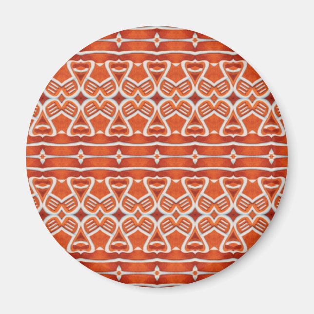 GINGERBREAD Round Magnet (Framsidan)