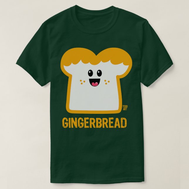 GINGERBREAD T SHIRT (Design framsida)