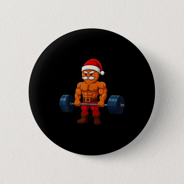 Gingerbread Weightlifting Fitness Gym Workout Chri Knapp (Framsida)