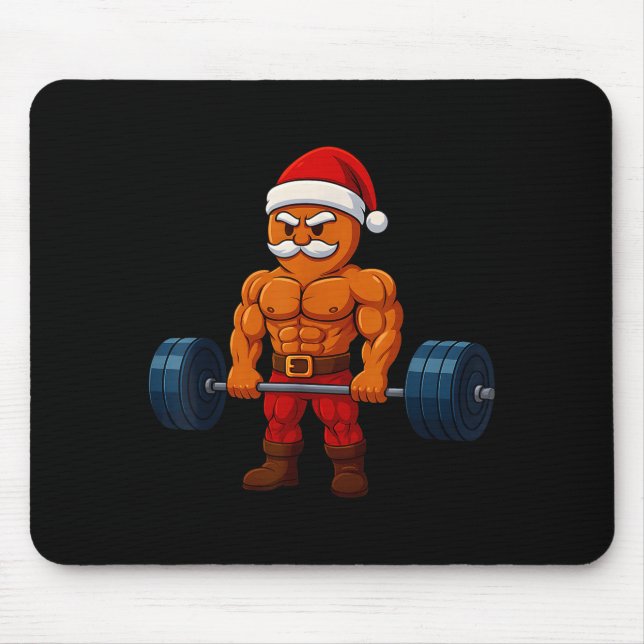 Gingerbread Weightlifting Fitness Gym Workout Chri Musmatta (Framsidan)