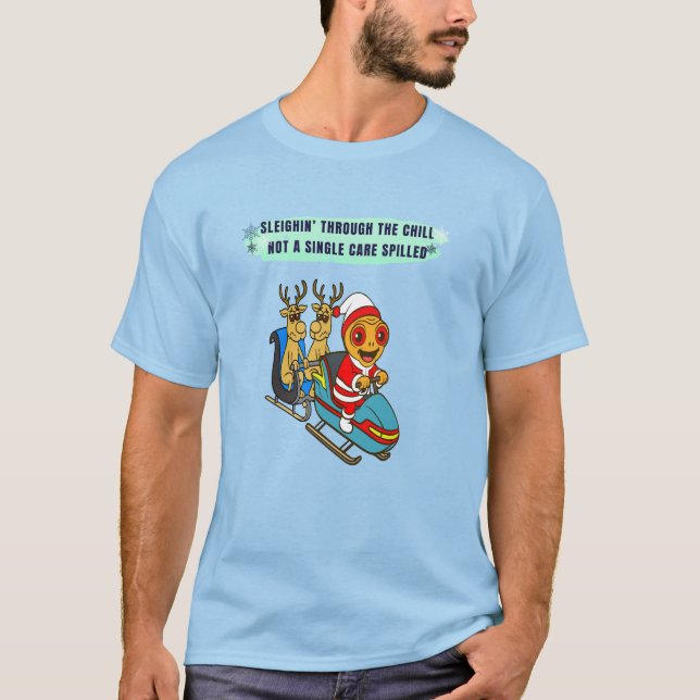 Gingerbread Xmas Humor Tee (Framsida)